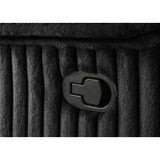  Coaster Furniture Atkinson 601520 Upholstered Reclining Sectional Sofa - Black IMAGE 9
