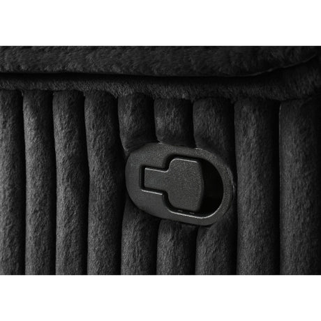  Coaster Furniture Atkinson 601520 Upholstered Reclining Sectional Sofa - Black IMAGE 9
