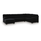  Signature Design by Ashley SimpleJoy 24204S1 3 pc Sectional with Chaise IMAGE 1