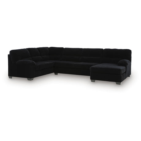  Signature Design by Ashley SimpleJoy 24204S2 3 pc Sectional with Chaise IMAGE 1