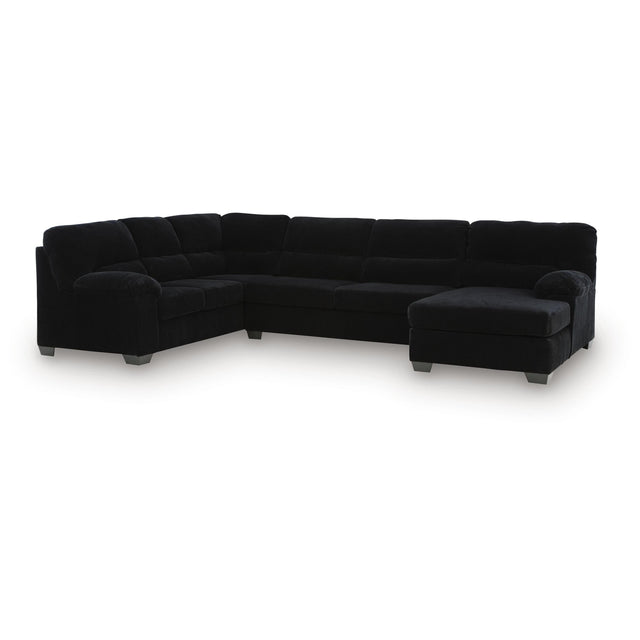  Signature Design by Ashley SimpleJoy 24204S2 3 pc Sectional with Chaise IMAGE 1