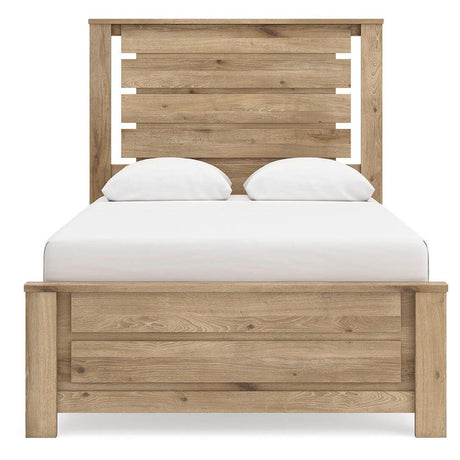  Signature Design by Ashley Brozmont B1045B10 Full Panel Platform Bed IMAGE 3