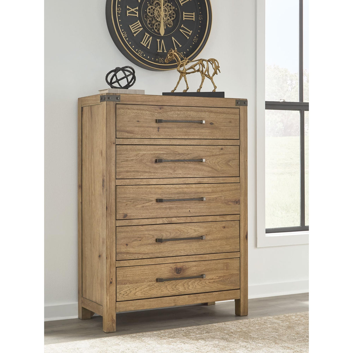  Benchcraft Ridgester B858-46 Five Drawer Chest IMAGE 2