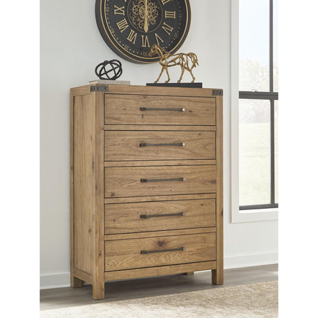  Benchcraft Ridgester B858-46 Five Drawer Chest IMAGE 2
