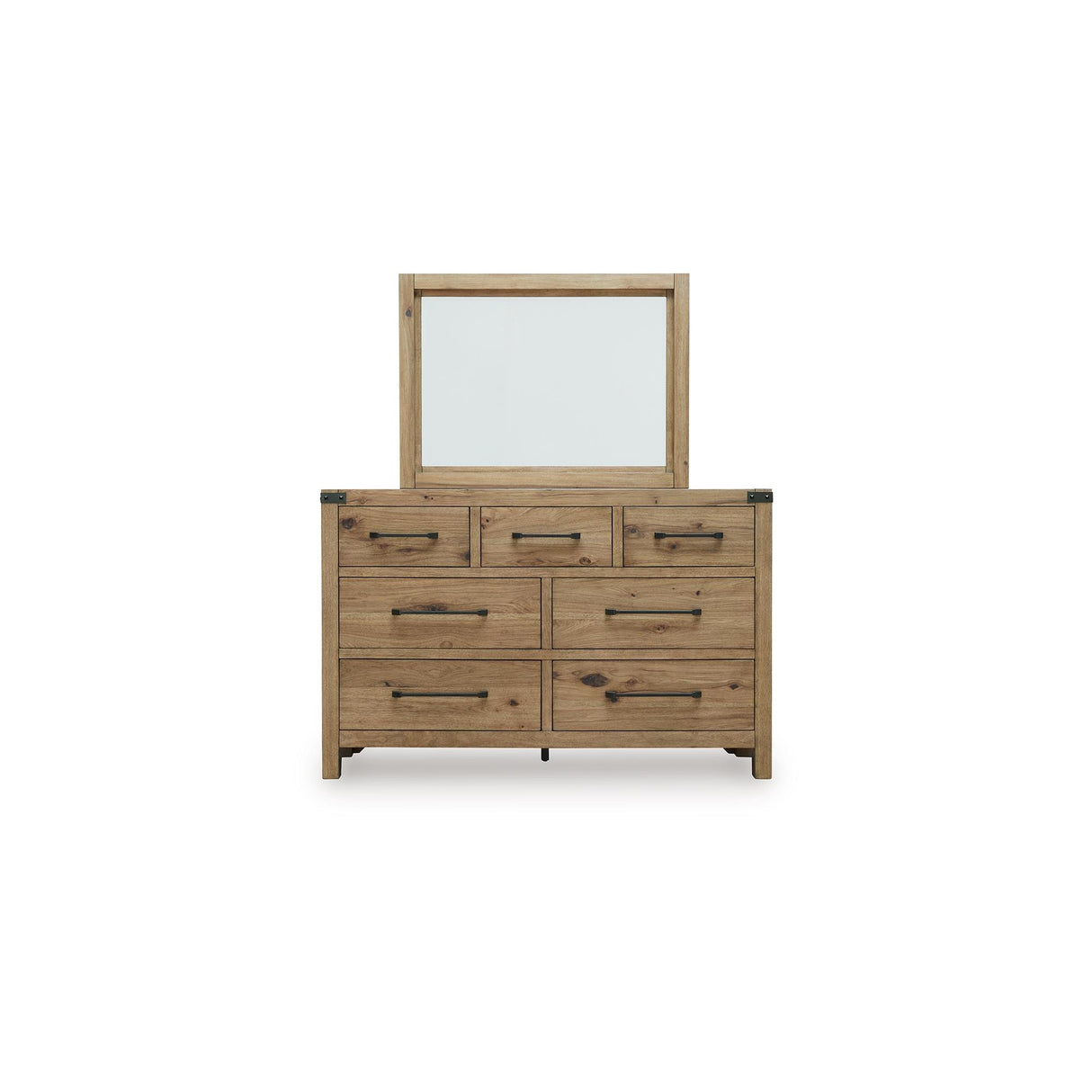  Benchcraft Ridgester B858B1 Dresser and Mirror IMAGE 3