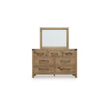  Benchcraft Ridgester B858B1 Dresser and Mirror IMAGE 3