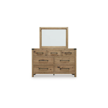  Benchcraft Ridgester B858B1 Dresser and Mirror IMAGE 3
