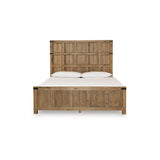  Benchcraft Ridgester B858B7 California King Panel Bed IMAGE 3