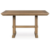  Benchcraft Ridgester D858-13 Rectangular Dining Room Counter Table IMAGE 2