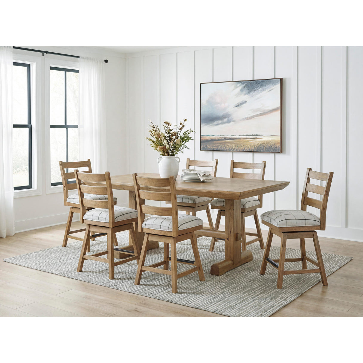  Benchcraft Ridgester D858-224 Upholstered Swivel Barstool IMAGE 8