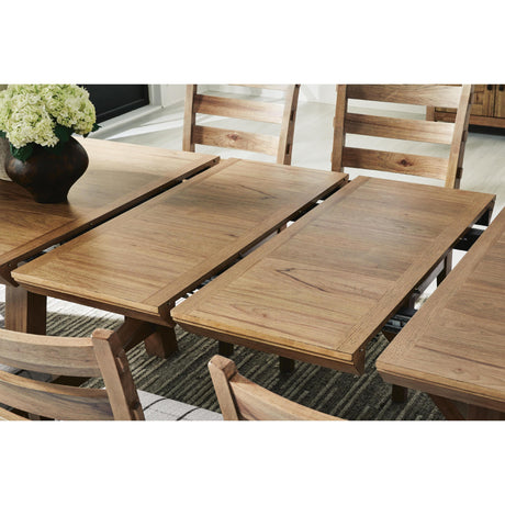  Benchcraft Ridgester D858-45 Rectangular Dining Room Extension Table IMAGE 7