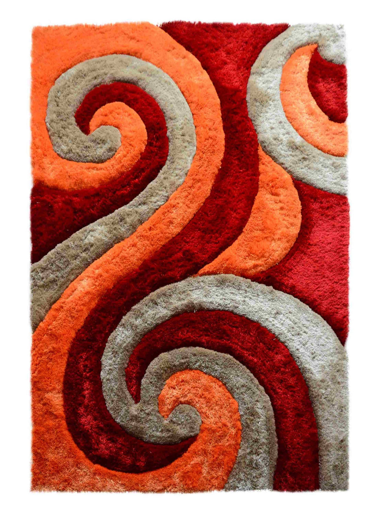 3D SHAGGY Rug Design 886
