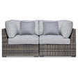  Signature Design by Ashley Harbor Court P459-877 Corner with Cushion IMAGE 1