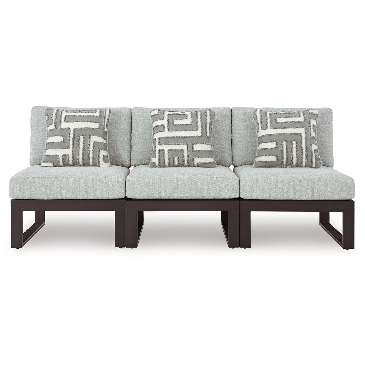  Signature Design by Ashley Beachloft P490P6 3 pc Outdoor Sectional IMAGE 1
