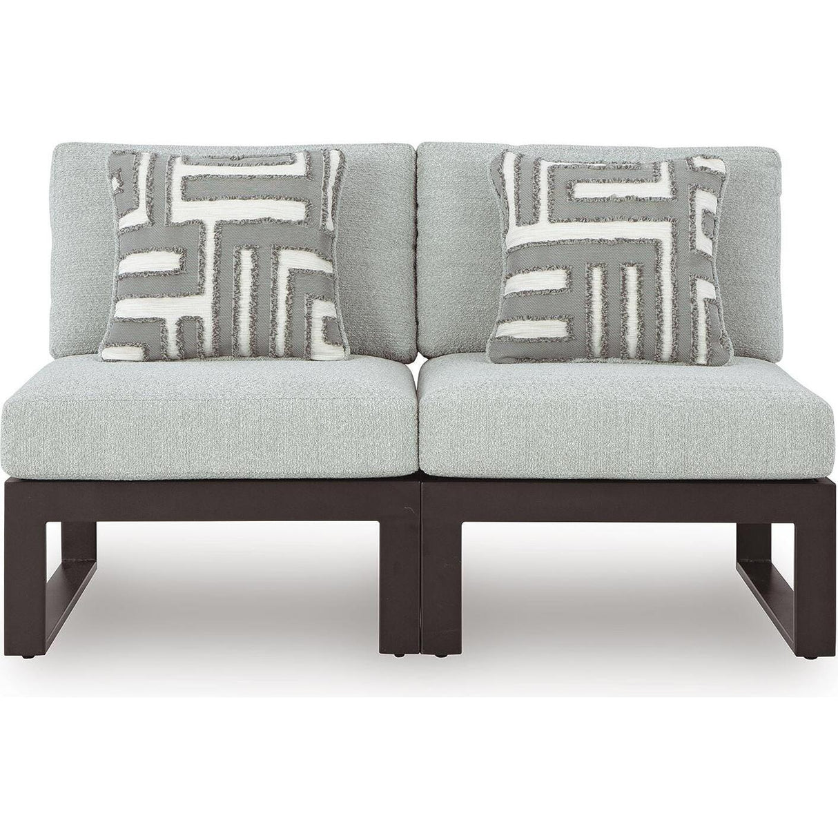  Signature Design by Ashley Beachloft P490P8 2 pc Outdoor Sectional IMAGE 1