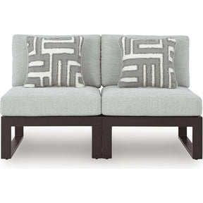  Signature Design by Ashley Beachloft P490P8 2 pc Outdoor Sectional IMAGE 1