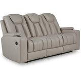 Signature Design by Ashley Elevate Edges PC8330589 Reclining Sofa with Drop Down Table IMAGE 1