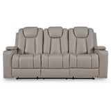  Signature Design by Ashley Elevate Edges PC8330589 Reclining Sofa with Drop Down Table IMAGE 4