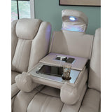  Signature Design by Ashley Elevate Edges PC8330589 Reclining Sofa with Drop Down Table IMAGE 7