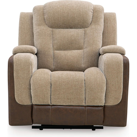  Signature Design by Ashley Mixed Motion PC8350413 Power Recliner with Adjustable Headrest IMAGE 3