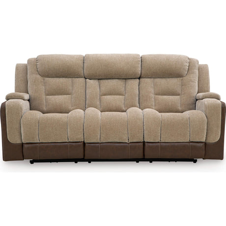  Signature Design by Ashley Mixed Motion PC8350415 Power Reclining Sofa with Adjustable Headrest IMAGE 3