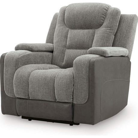  Signature Design by Ashley Mixed Motion PC8350513 Power Recliner with Adjustable Headrest IMAGE 4