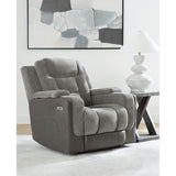  Signature Design by Ashley Mixed Motion PC8350513 Power Recliner with Adjustable Headrest IMAGE 5