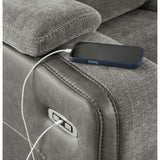 Signature Design by Ashley Mixed Motion PC8350513 Power Recliner with Adjustable Headrest IMAGE 8