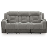  Signature Design by Ashley Mixed Motion PC8350515 Power Reclining Sofa with Adjustable Headrest IMAGE 4