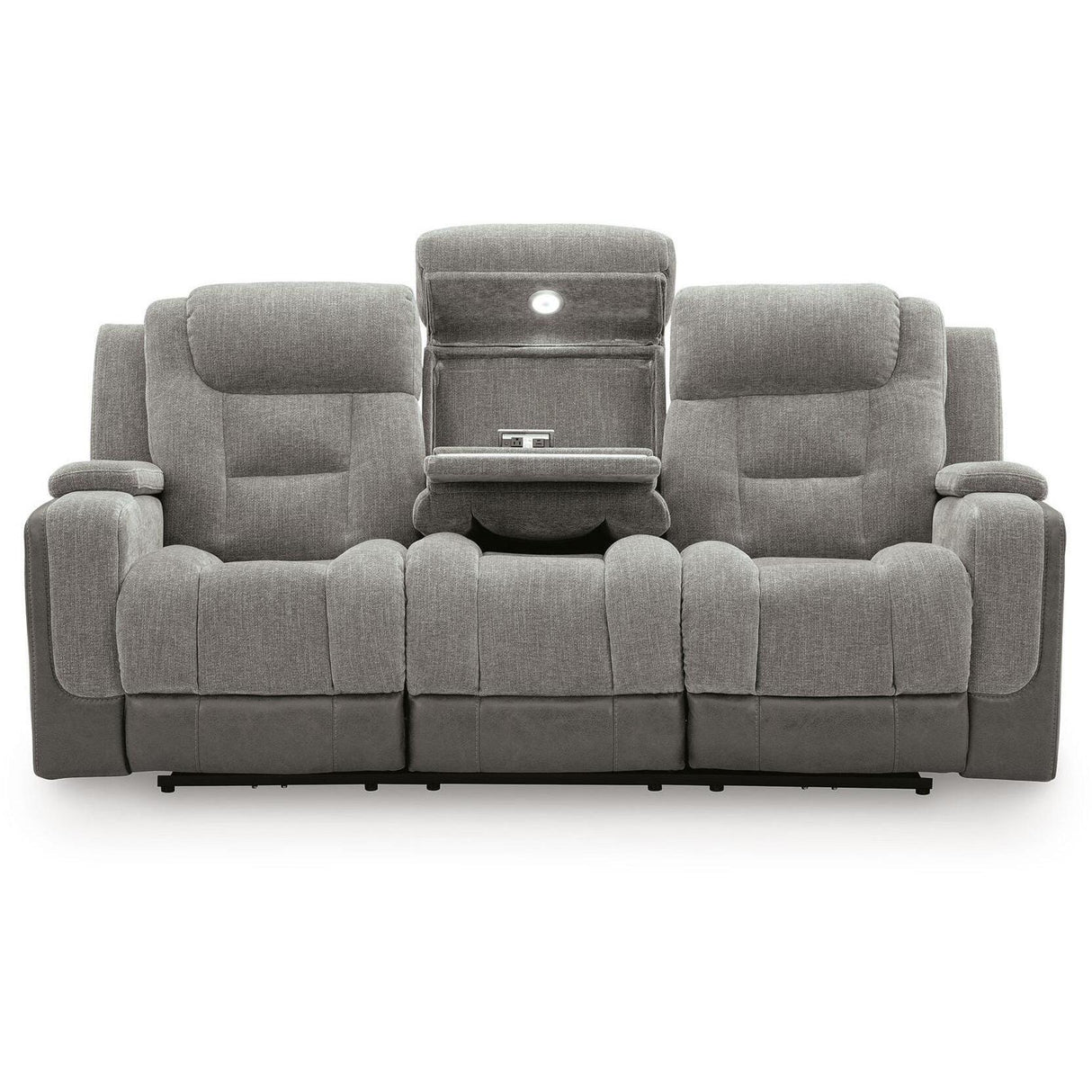  Signature Design by Ashley Mixed Motion PC8350515 Power Reclining Sofa with Adjustable Headrest IMAGE 5