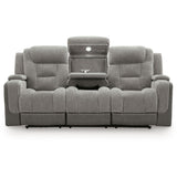  Signature Design by Ashley Mixed Motion PC8350515 Power Reclining Sofa with Adjustable Headrest IMAGE 5