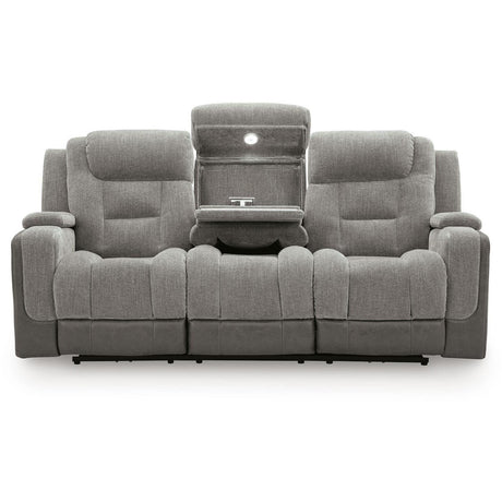  Signature Design by Ashley Mixed Motion PC8350515 Power Reclining Sofa with Adjustable Headrest IMAGE 5