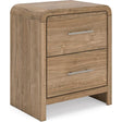  Signature Design by Ashley Dovander PCB1121-92 Two Drawer Night Stand IMAGE 1
