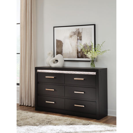  Signature Design by Ashley Brendant PCB2611-31 Six Drawer Dresser IMAGE 5