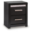  Signature Design by Ashley Brendant PCB2611-92 Two Drawer Night Stand IMAGE 1