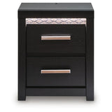  Signature Design by Ashley Brendant PCB2611-92 Two Drawer Night Stand IMAGE 2