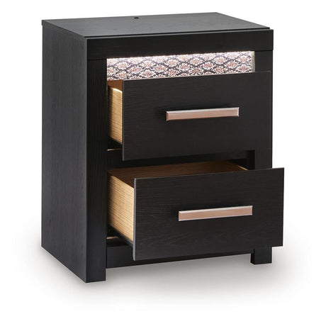  Signature Design by Ashley Brendant PCB2611-92 Two Drawer Night Stand IMAGE 4