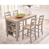  Signature Design by Ashley Harperfeld PCD403-13 Rectangular Dining Room Counter Table IMAGE 5