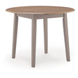  Signature Design by Ashley Harperfeld PCD403-15 Round Drop Leaf Table IMAGE 1