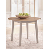  Signature Design by Ashley Harperfeld PCD403-15 Round Drop Leaf Table IMAGE 3