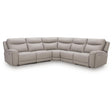  Benchcraft Gravier U13300S4 5 pc Power Reclining Sectional IMAGE 1
