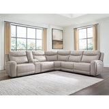  Benchcraft Gravier U13300S5 6 pc Power Reclining Sectional with Storage Console IMAGE 2