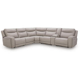  Benchcraft Gravier U13300S5 6 pc Power Reclining Sectional with Storage Console IMAGE 3