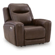  Benchcraft Gravier U1330113 Power Recliner with Adjustable Headrest IMAGE 1