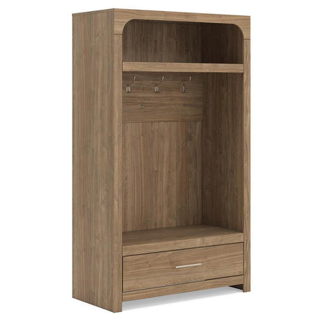  Signature Design by Ashley Dovander W1121-79 Hall Tree with Storage Bench IMAGE 1