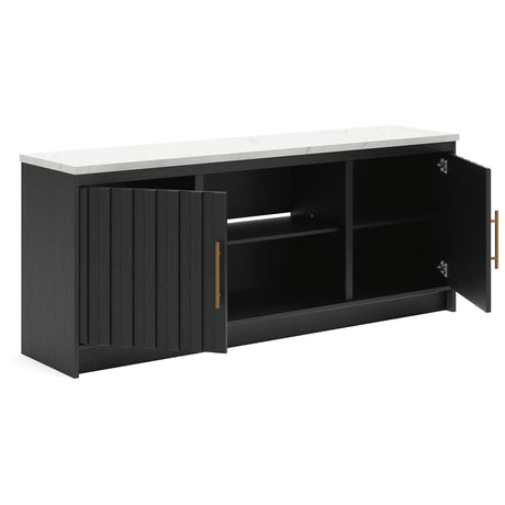  Signature Design by Ashley Cadmori W2616-468 XL TV Stand with Fireplace Option IMAGE 5