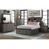  Elements International Wade 6-Drawer Kids Dresser with Mirror WE650DRMR IMAGE 9