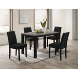  Crown Mark Resia Dining Table with Faux Marble Top 2120CC-T-3048 IMAGE 3