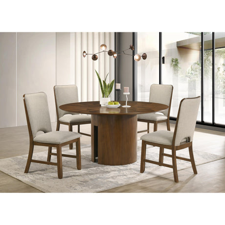  Crown Mark Dining Tables Round 2159T-59-TOP/2159T-59-LEG IMAGE 3