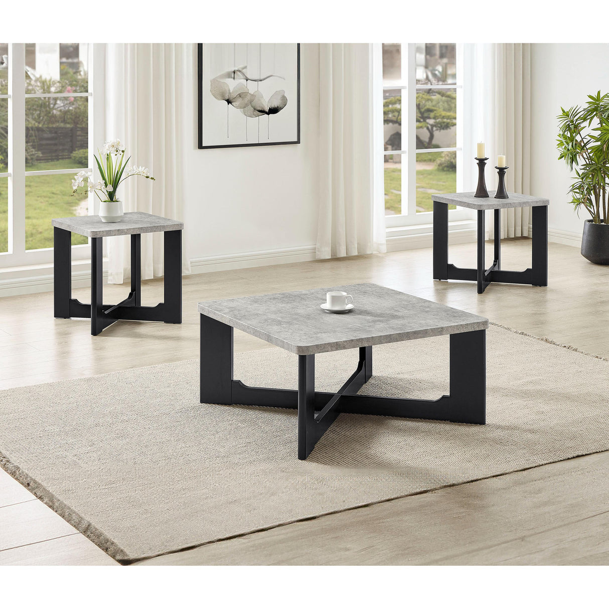  Crown Mark Occasional Tables Occasional Table Sets 4130SET IMAGE 2